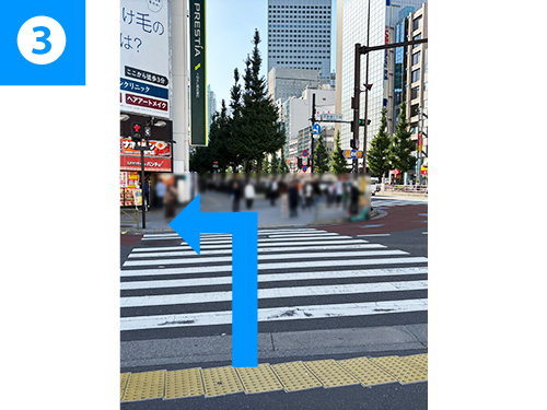 東京本社まで道順